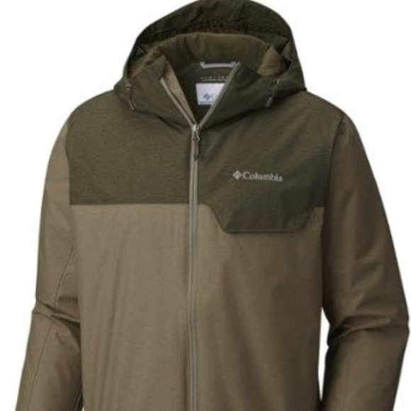 columbia men's huntsville peak insulated rain jacket